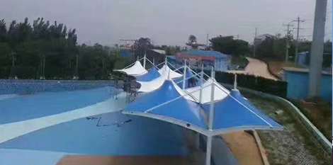 沙灘景觀膜結構