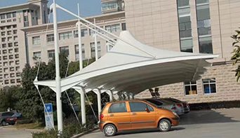營(yíng)口企業(yè)車(chē)棚案例